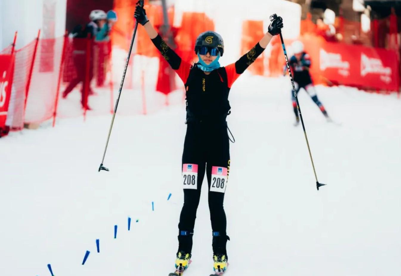 瑞士滑雪选手实力无敌，夺得冠军头衔