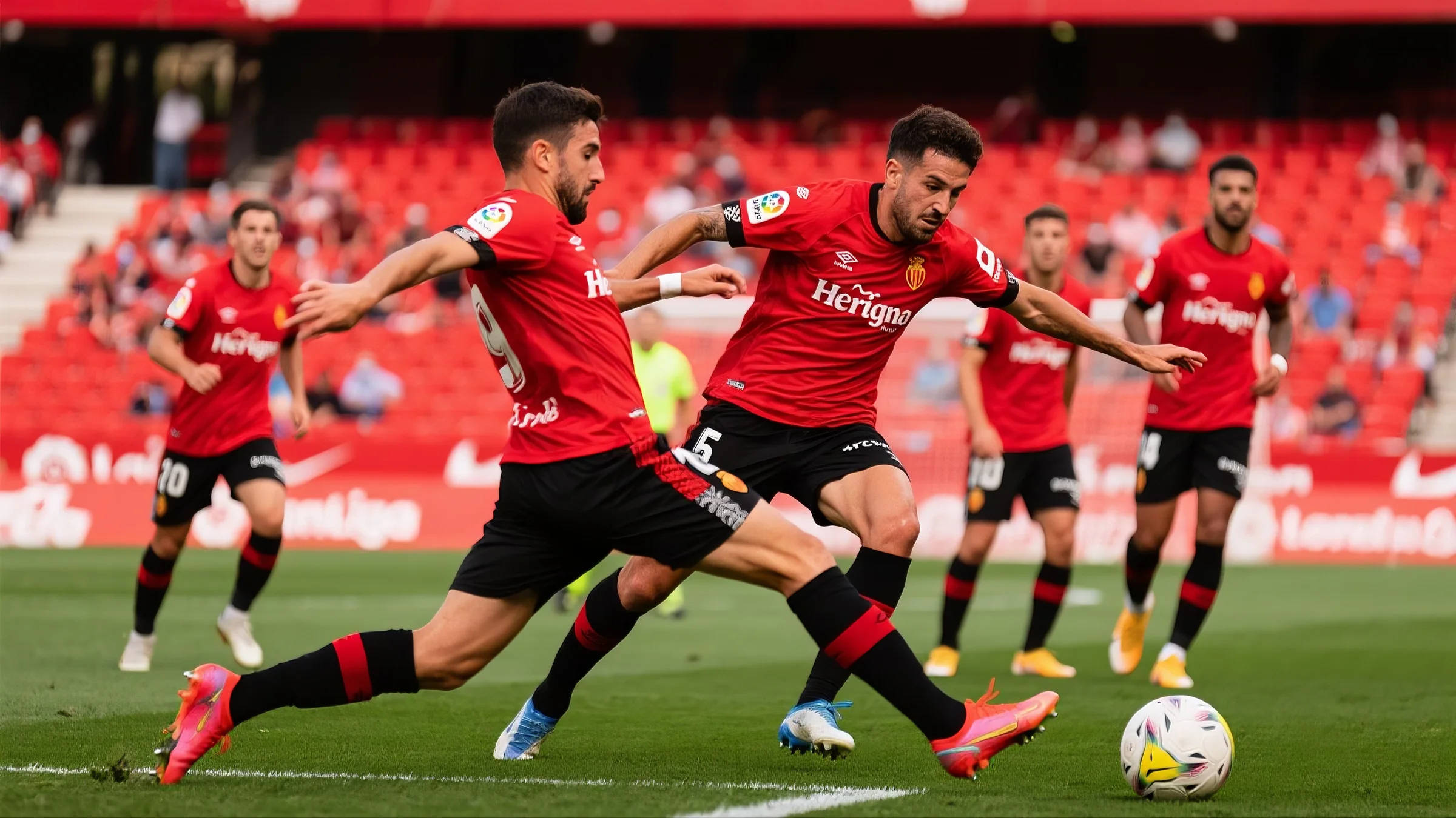 赫罗纳队主场失利，积分榜下滑